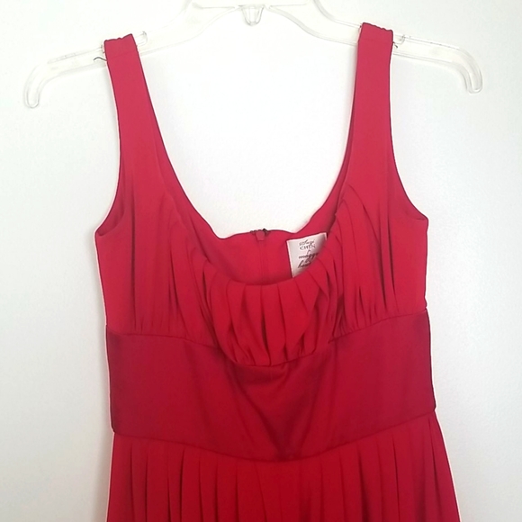 Suzi Chin for Maggy boutique red cocktail dress - Picture 4 of 8